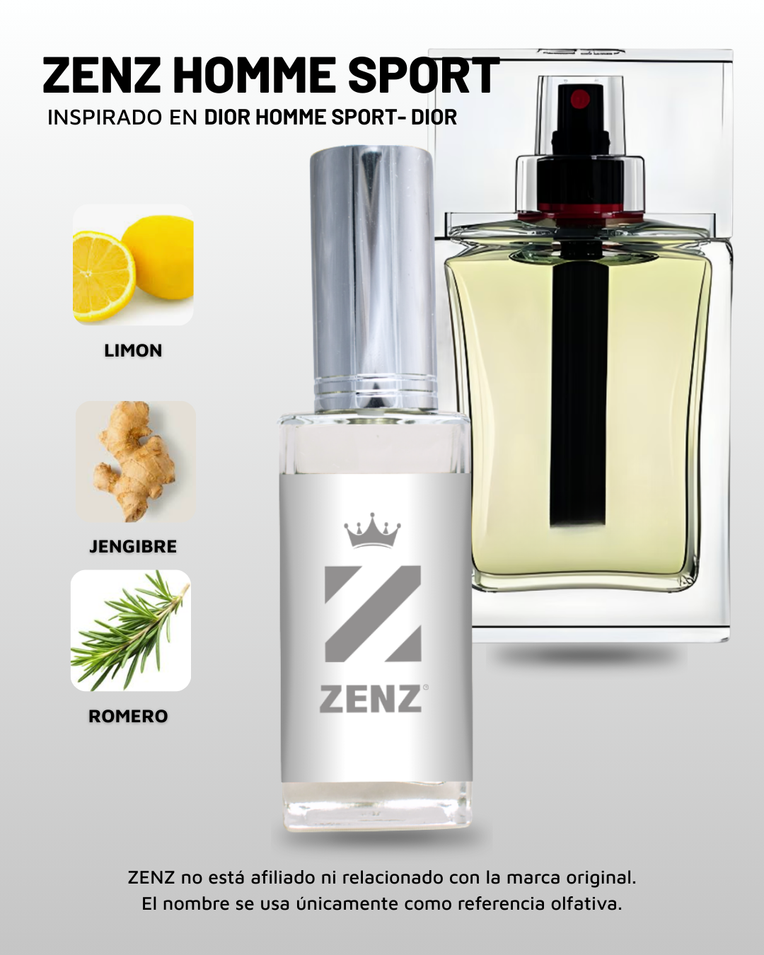 Perfume Tendencia C DIOR HOMME SPORT zenz