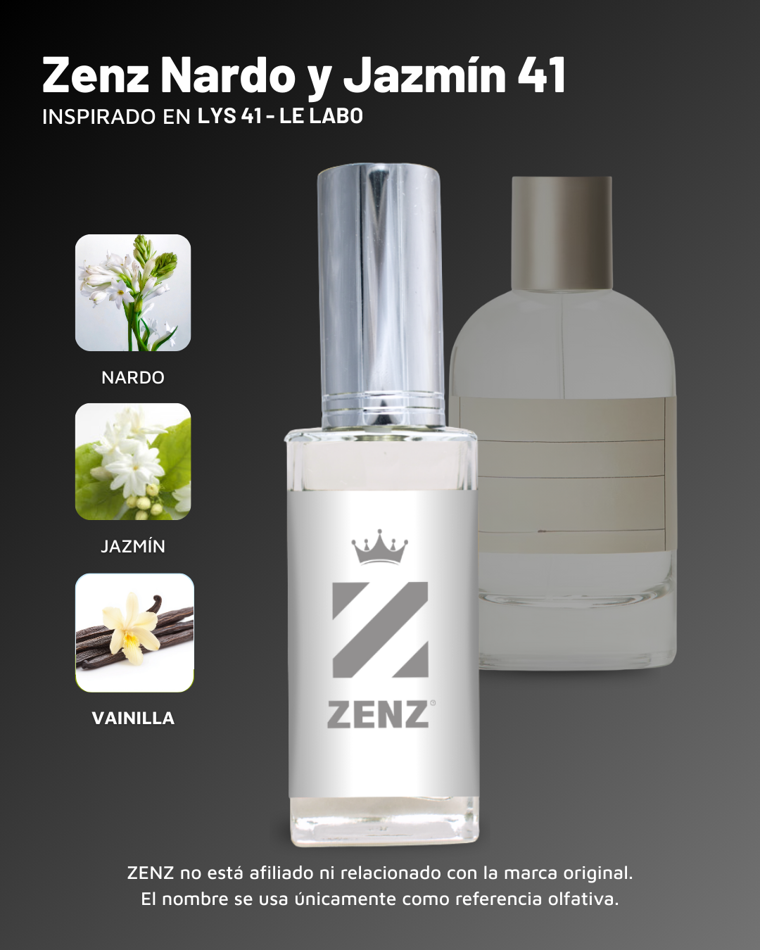 D Zenz Nardo y Jazmín 41 | Inspirado en LYS 41 - Le Labo
