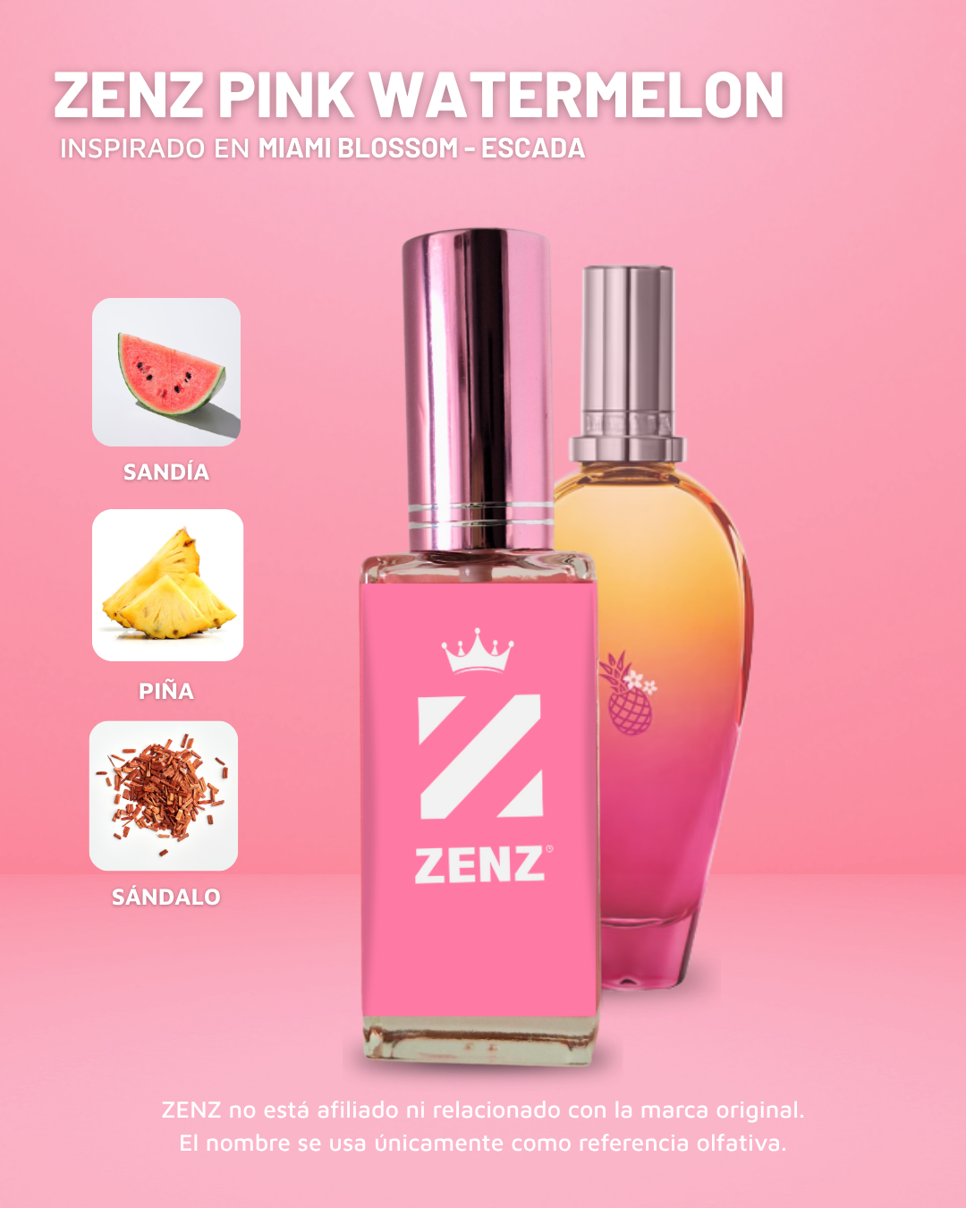 D Inspirado en MIAMI BLOSSOM l Escada zenz