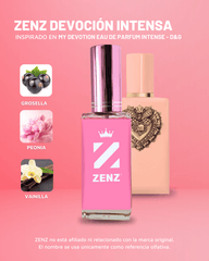 D Inspirado en MY DEVOTION EAU DE PARFUM INTENSE I D&G zenz
