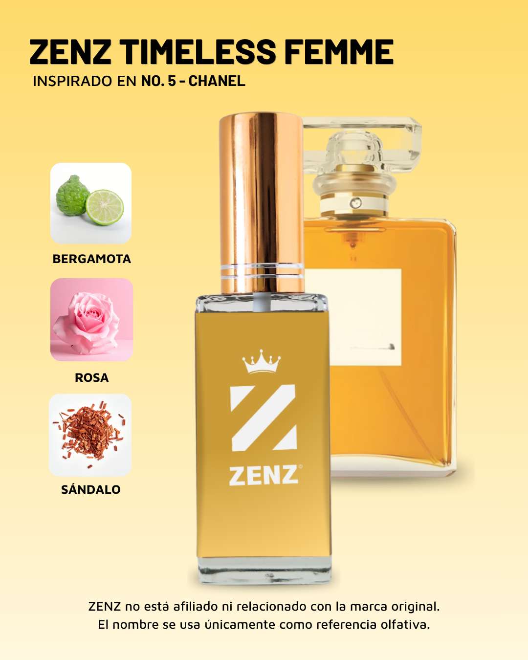 D Inspirado en No 5 l Chanel zenz