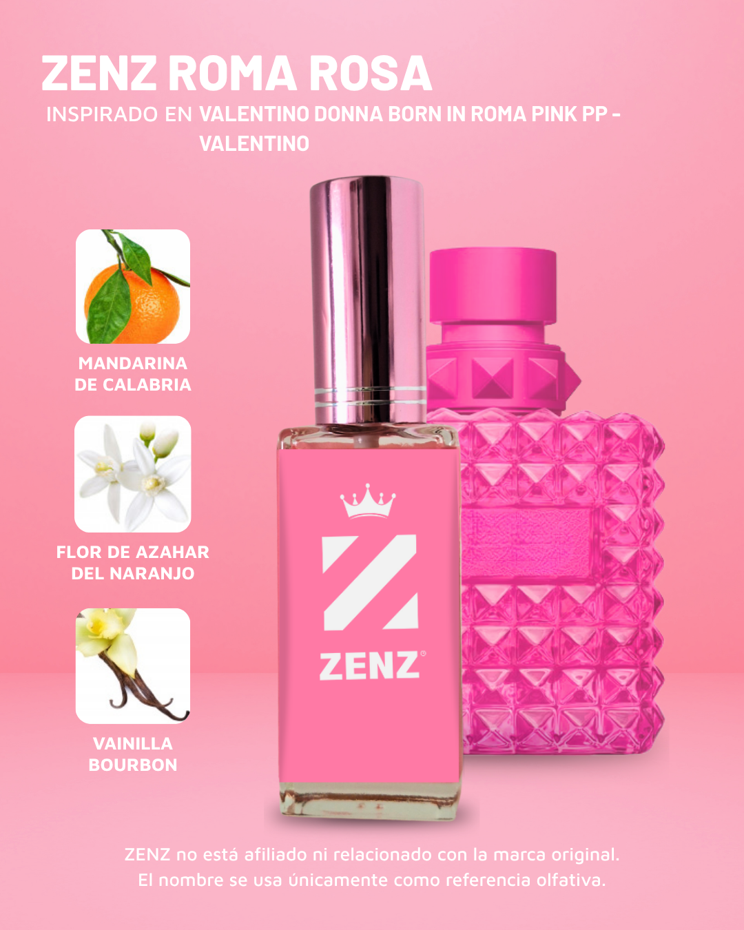 D Inspirado en Pink Donna Born In Roma | Valentino ZENZ