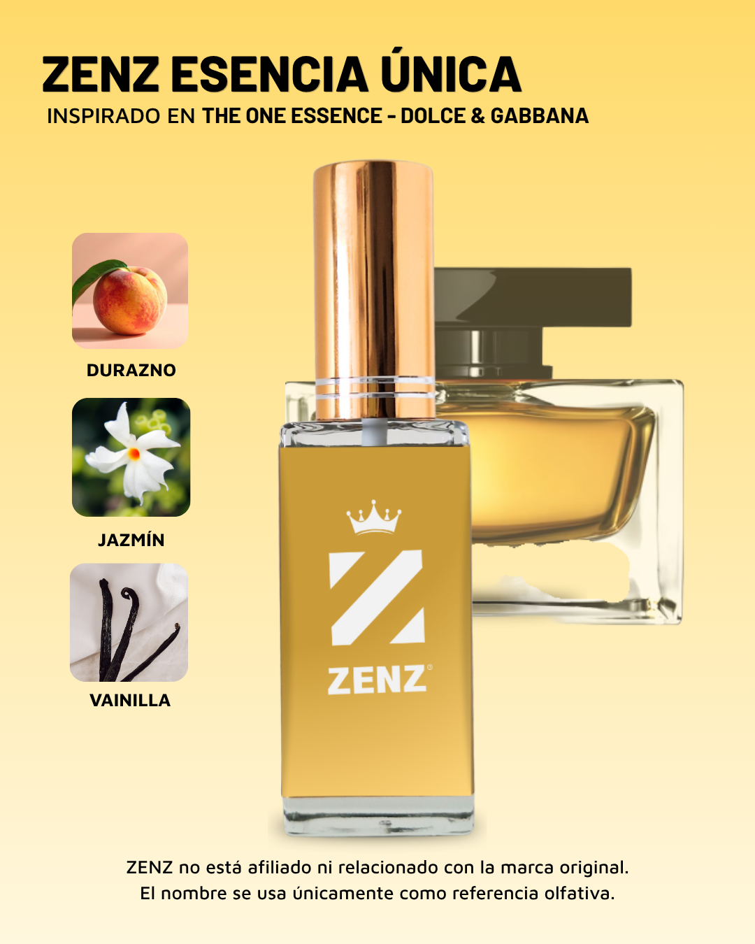 D Inspirado en THE ONE ESSENCE l D&G zenz