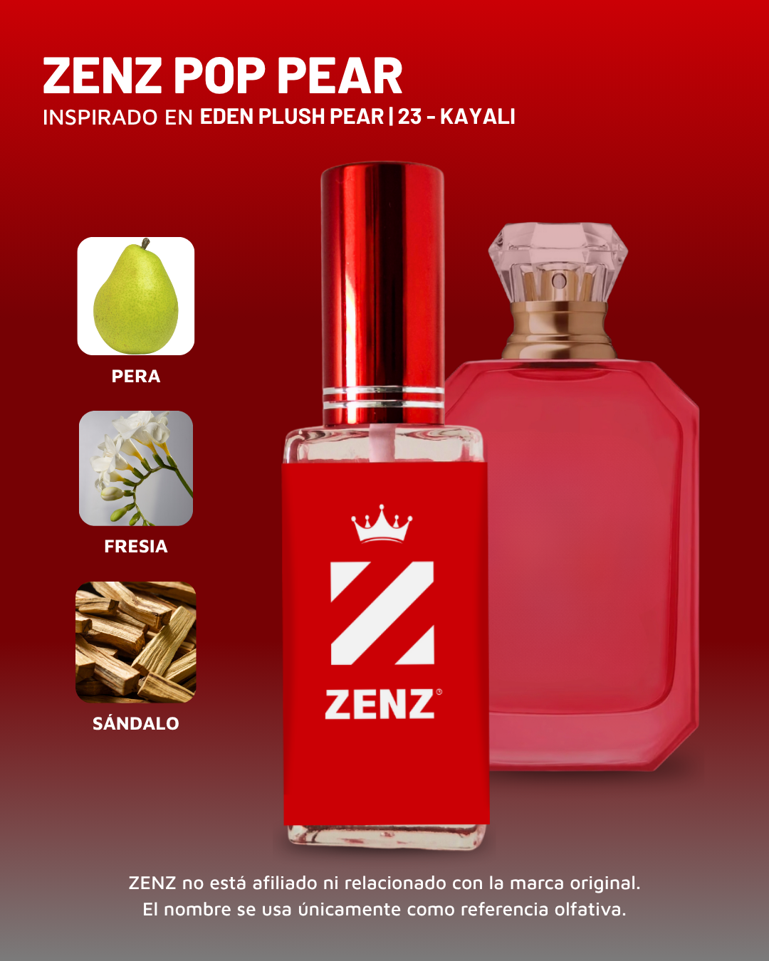 D Inspirado en Eden Plush Pear | 23 | Kayali NUEVO 2026 ZENZ