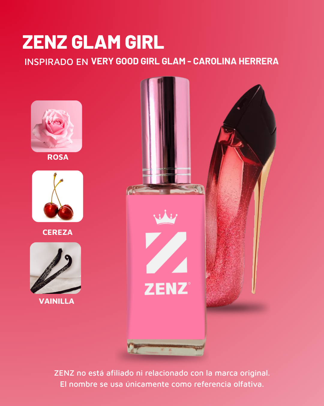 D Inspirado en VERY GOOD GIRL GLAM l Carolina Herrera ZENZ