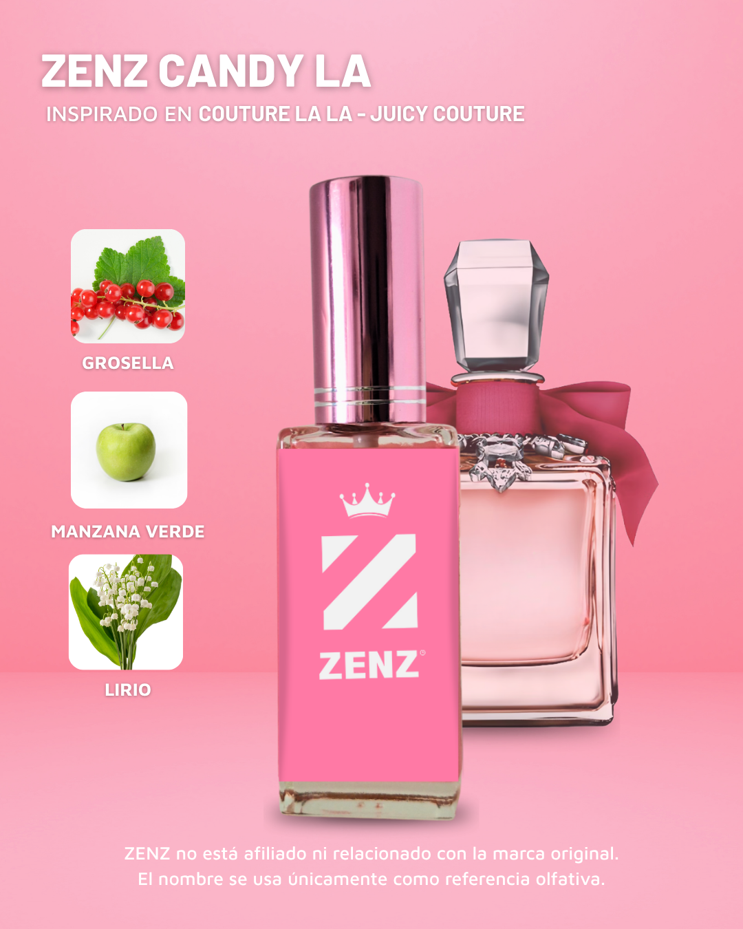 Perfume Tendencia D COUTURE LA LA zenz