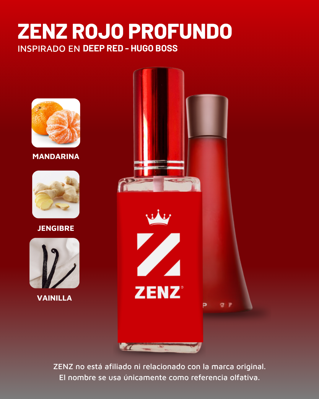 Perfume Tendencia D DEEP RED zenz