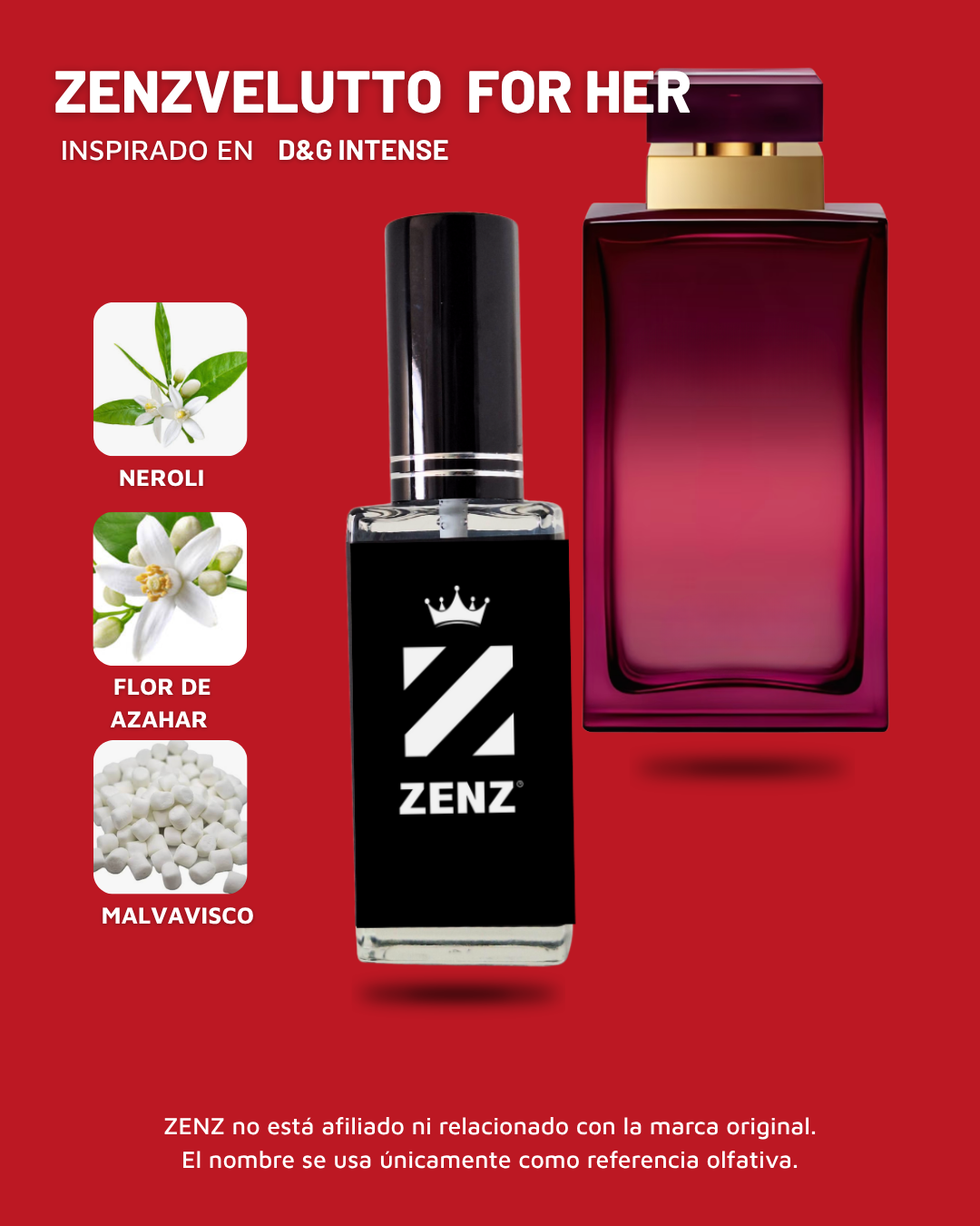 D Inspirado en DOLCE AND GABANNA INTENSE l D&G zenz