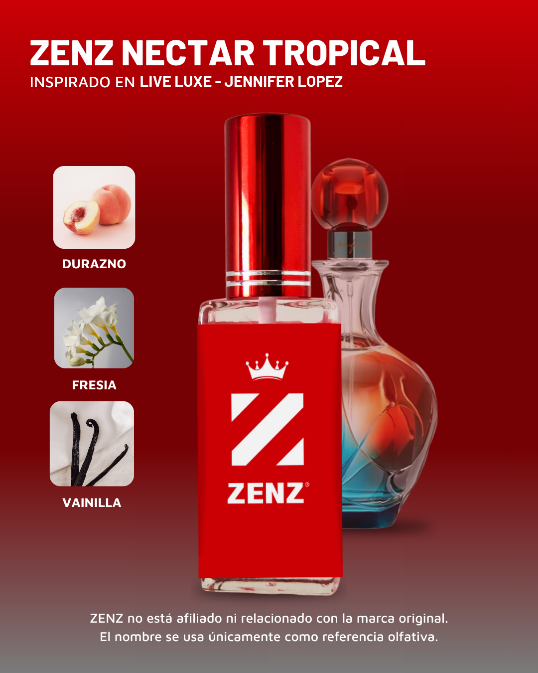 Perfume Tendencia D LIVE LUXE zenz