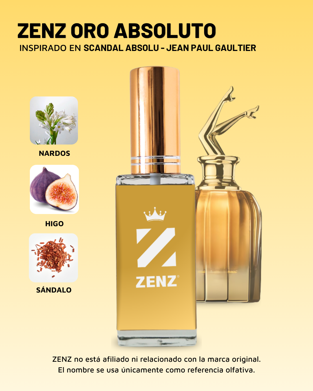Perfume Tendencia D SCANDAL ABSOLU NUEVO AGOSTO 2024 zenz