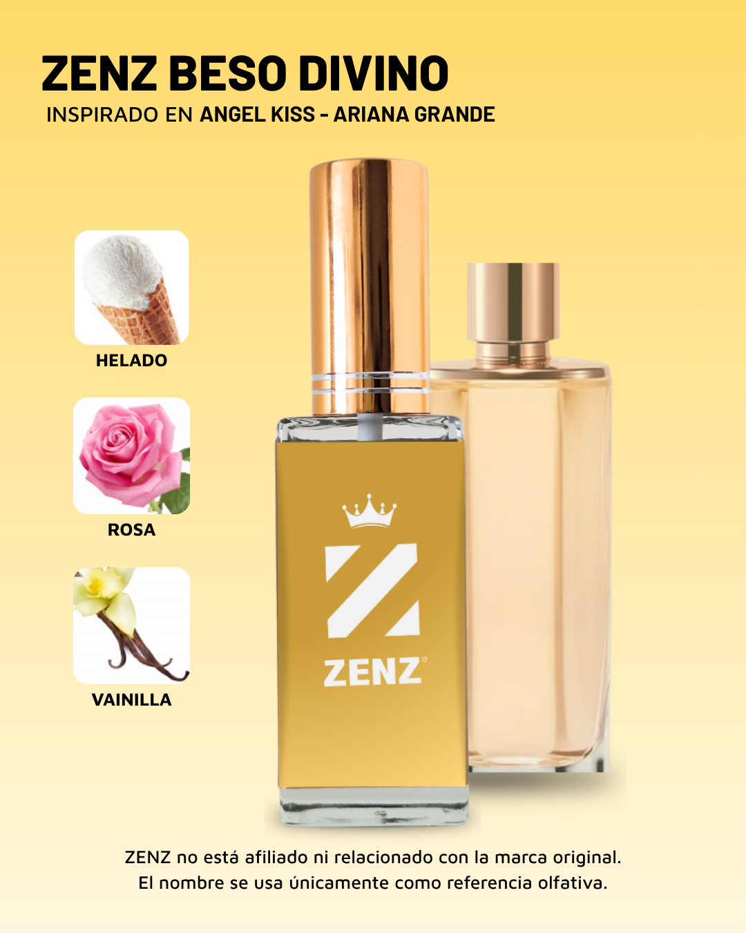 D Inspirado en Lovenotes: Angels Kiss | Ariana Grande NUEVO 2026 ZENZ