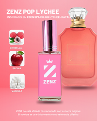 Perfume Tendencia D EDEN SPARKLING LYCHEE NUEVO MARZO 2024 zenz