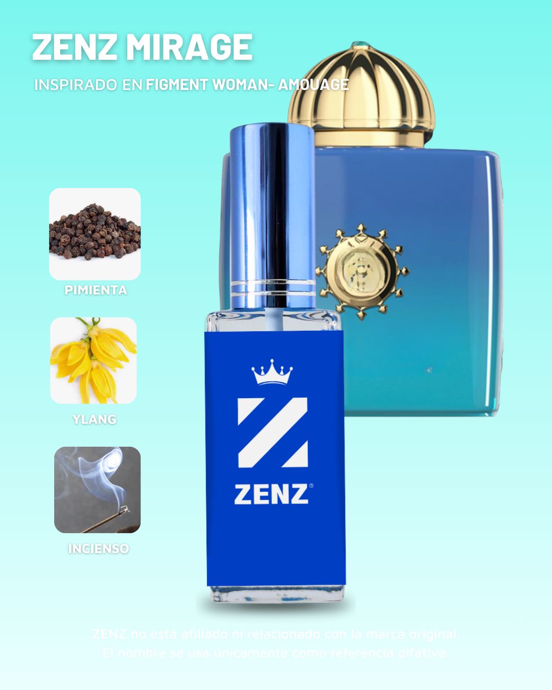 Perfume Tendencia D FIGMENT WOMAN NUEVO FEBRERO 2025 zenz