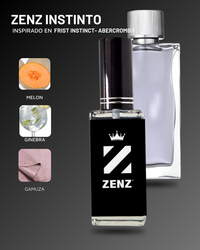 Perfume Tendencia C ZENZ INSTINTO- Inspirado en FIRST INSTINC ABERCROMBIE