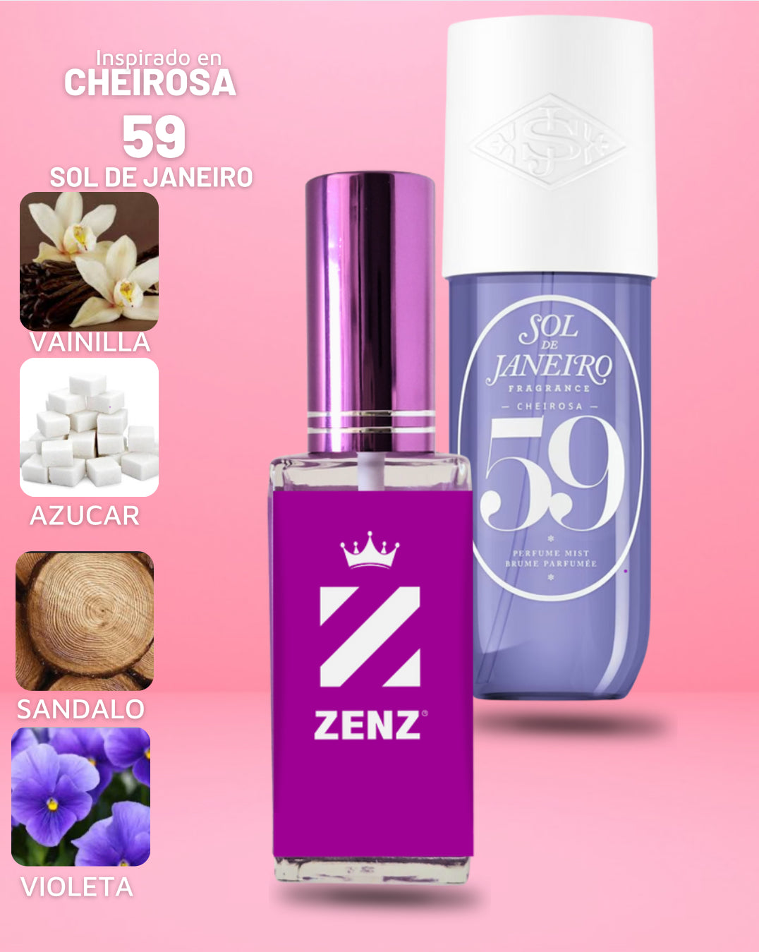 Perfume Tendencia D CHEIROSA 59 2025 NUEVO ABRIL 2024 zenz