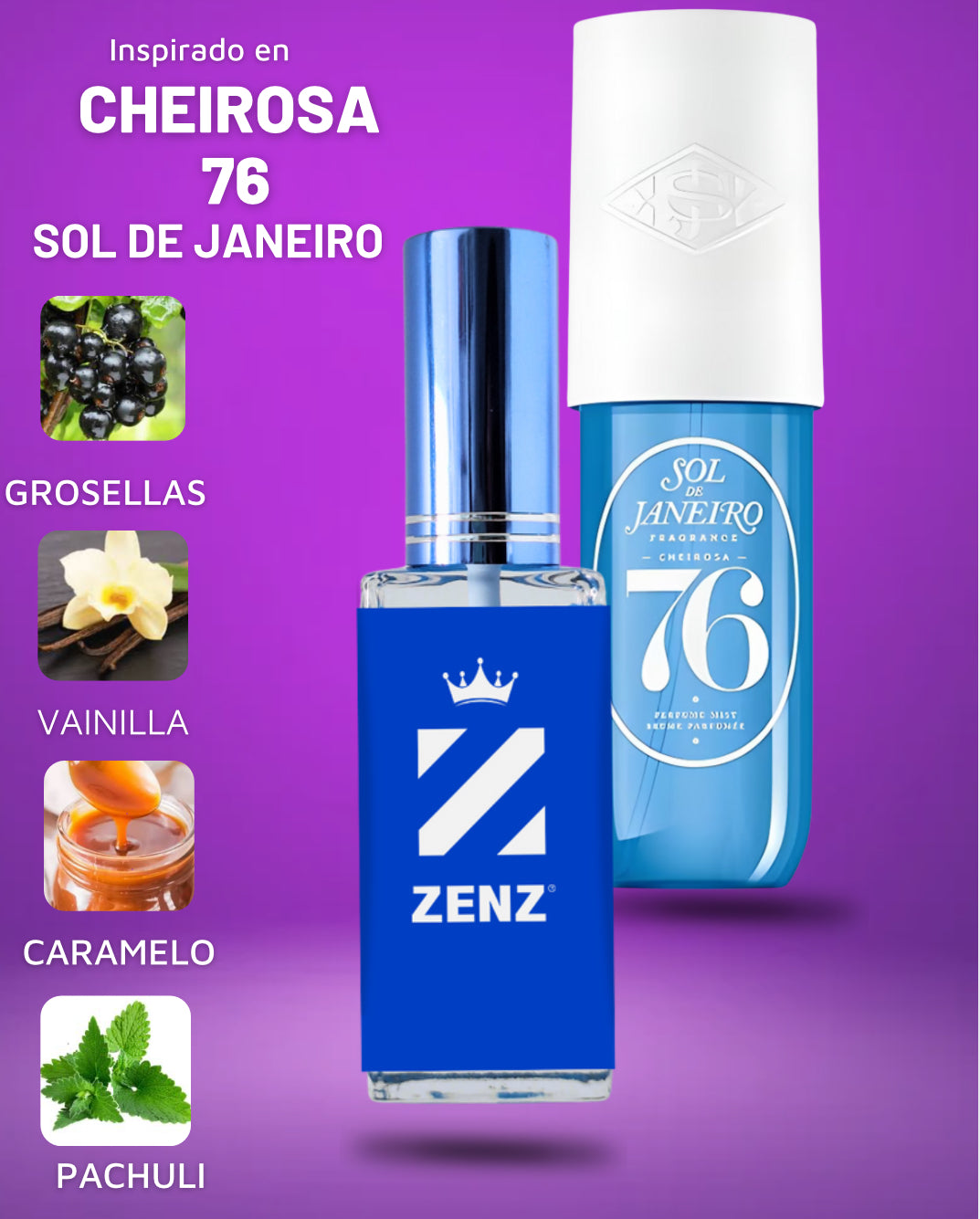 Perfume Tendencia D CHEIROSA 76 2025 NUEVO zenz