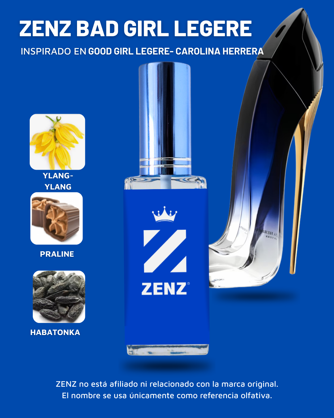 Perfume Tendencia D GOOD GIRL LEGERE zenz