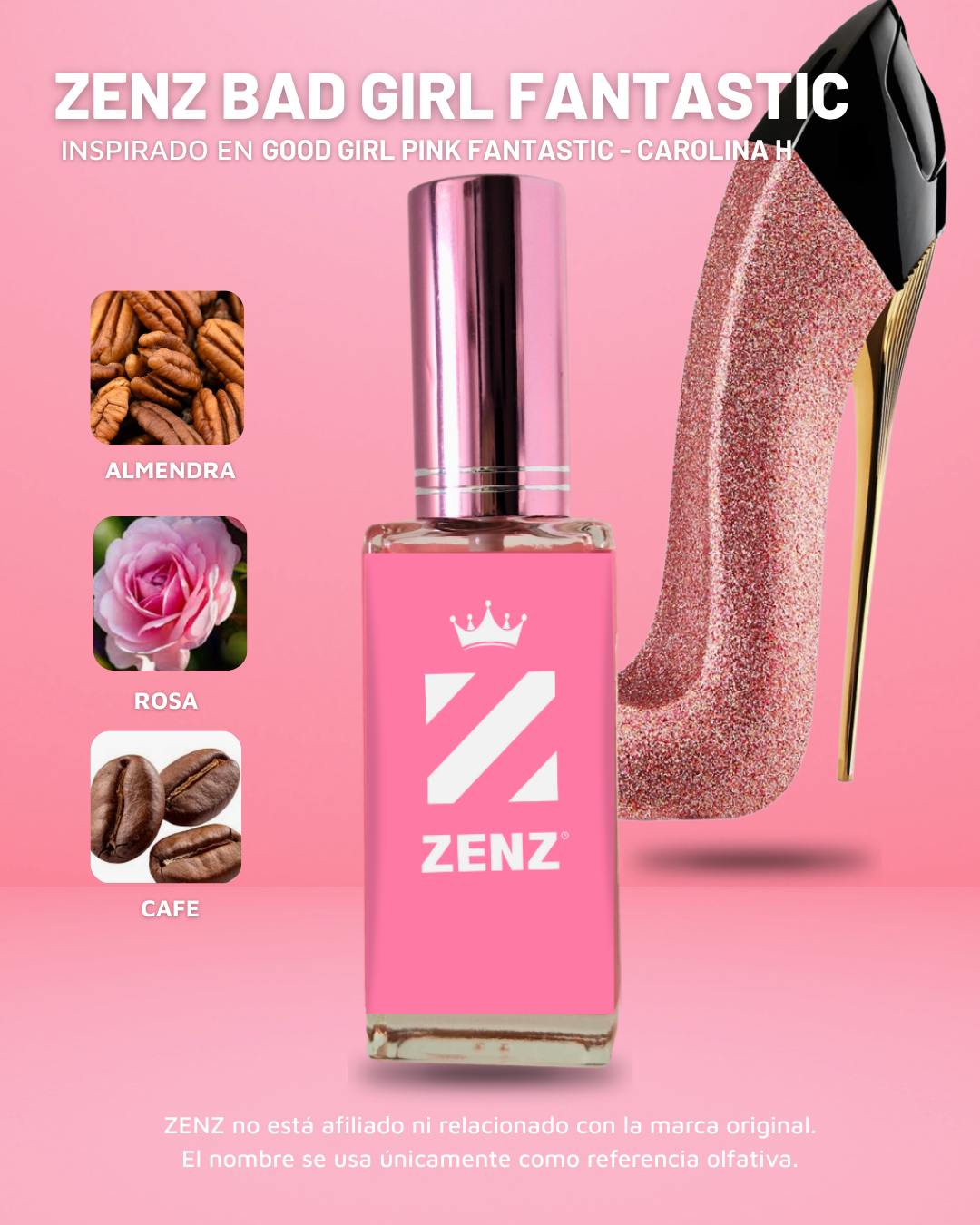 Perfume Tendencia D GOOD GIRL FANTASTIC PINK NUEVO JULIO 2023 zenz