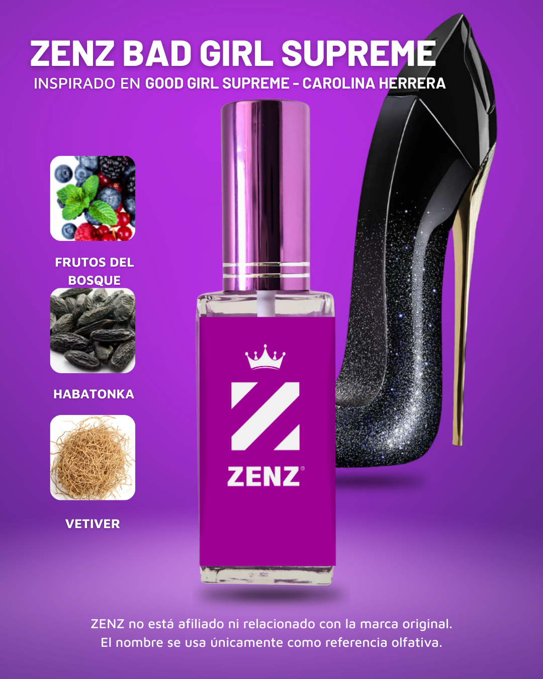 Perfume Tendencia D GOOD GIRL SUPREME zenz