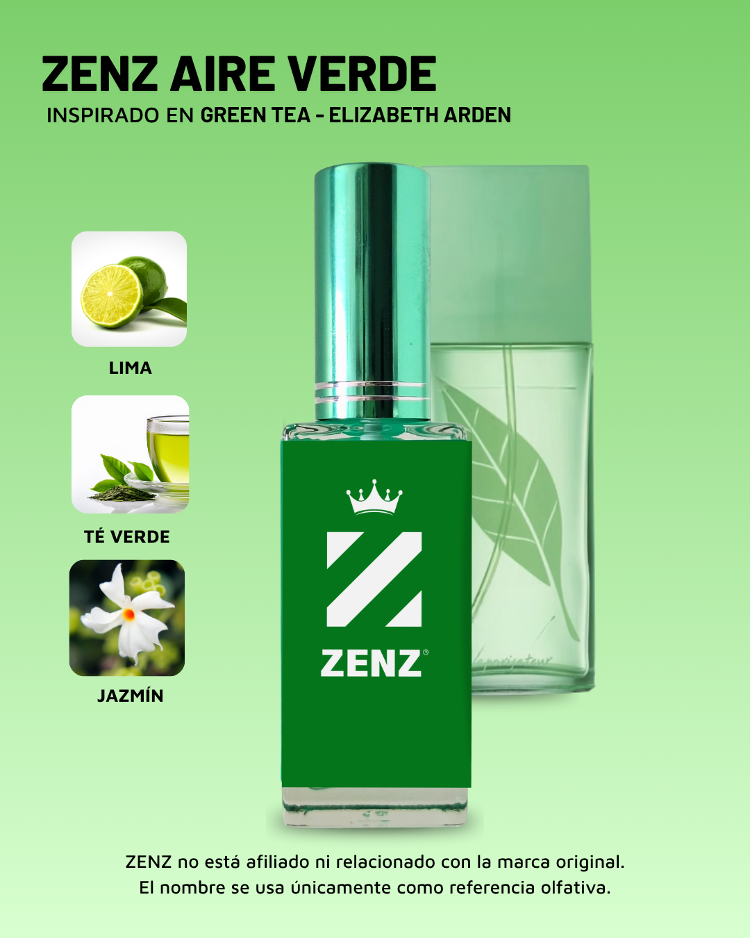 D Inspirado en GREEN TEA l Elizabeth Arden zenz