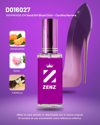 Perfume Tendencia D GOOD GIRL BLUSH ELIXIR NUEVO 2025 zenz