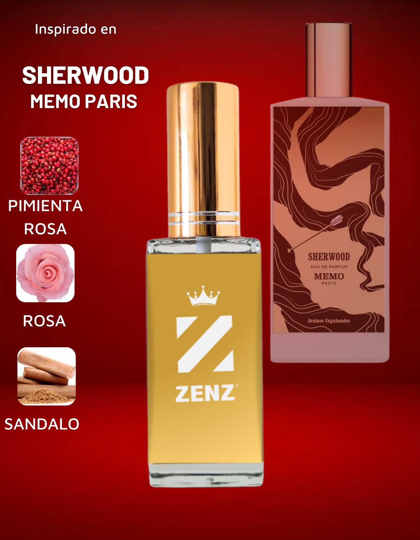 Perfume Tendencia SHEREWOOD MEMO PARIS 2025zenz
