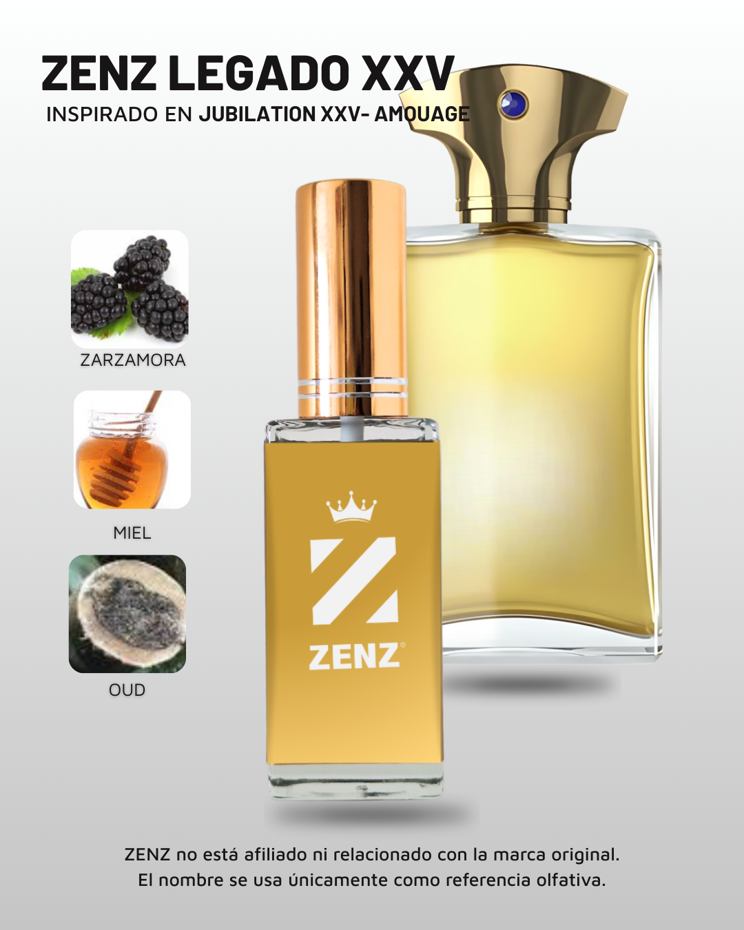 Perfume Tendencia C LEGADO XXV- Inspirado en JUBILATION XXV  Amouage