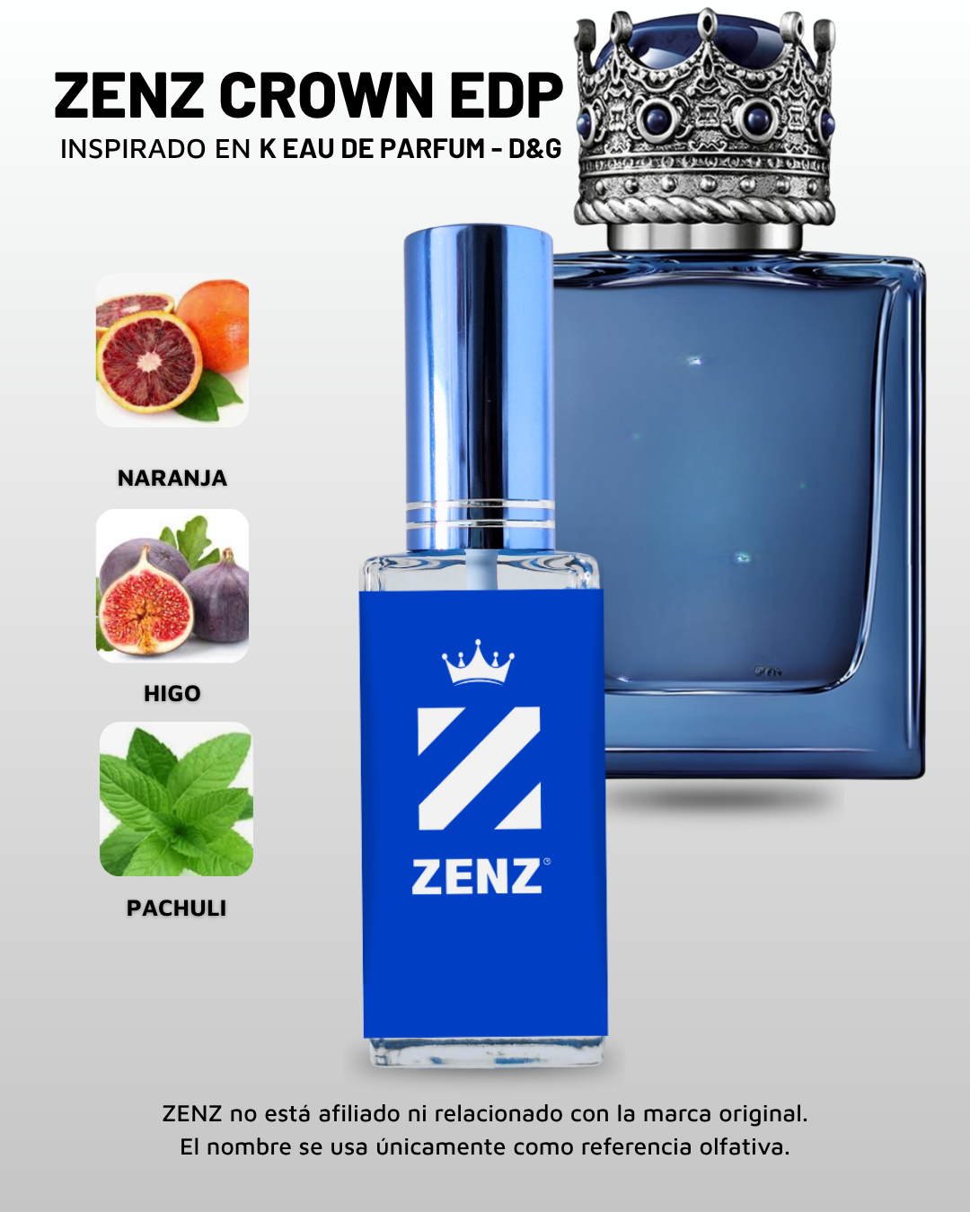 Perfume Tendencia "K"  EAU DE PARFUM DE DOLCE AND GABANNA CABALLERO zenz