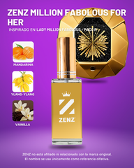 Perfume Tendencia D LADY MILLION FABULOUS DICIEMBRE 2023 zenz