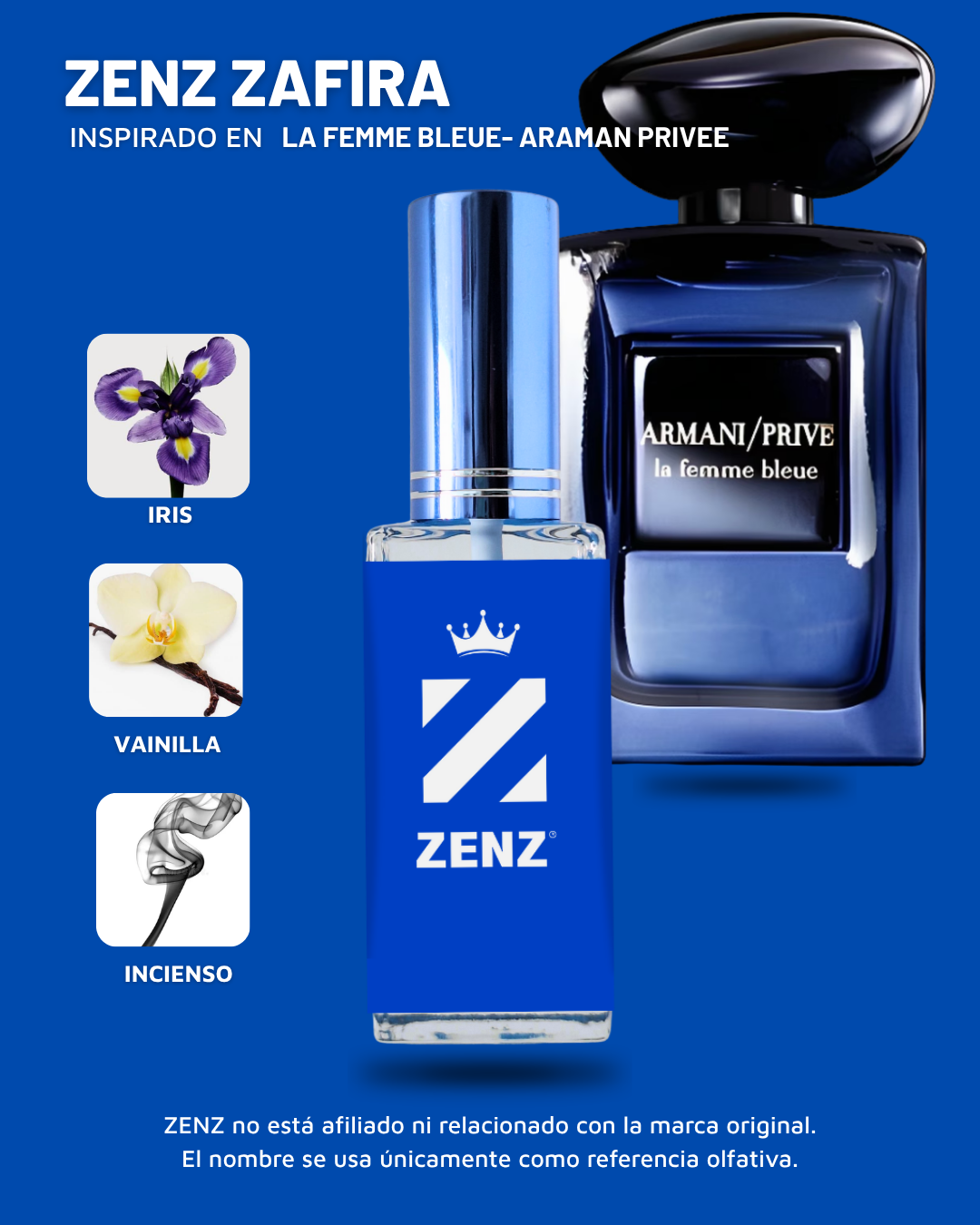 Perfume Tendencia D LA FEMME BLEUE ARMANI PRIVEE zenz