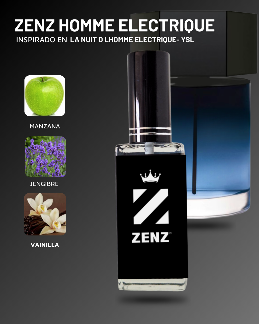 Perfume Tendencia C LA NUIT DE L´HOMME ELECTRIQUE zenz