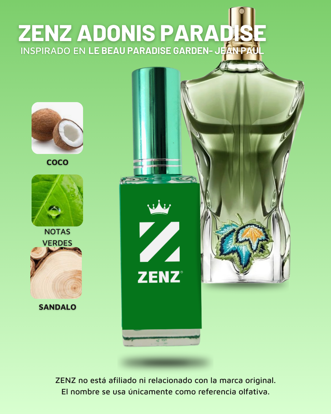 Perfume Tendencia C LE BEAU PARADISE GARDEN NUEVO JUNIO 2024 zenz