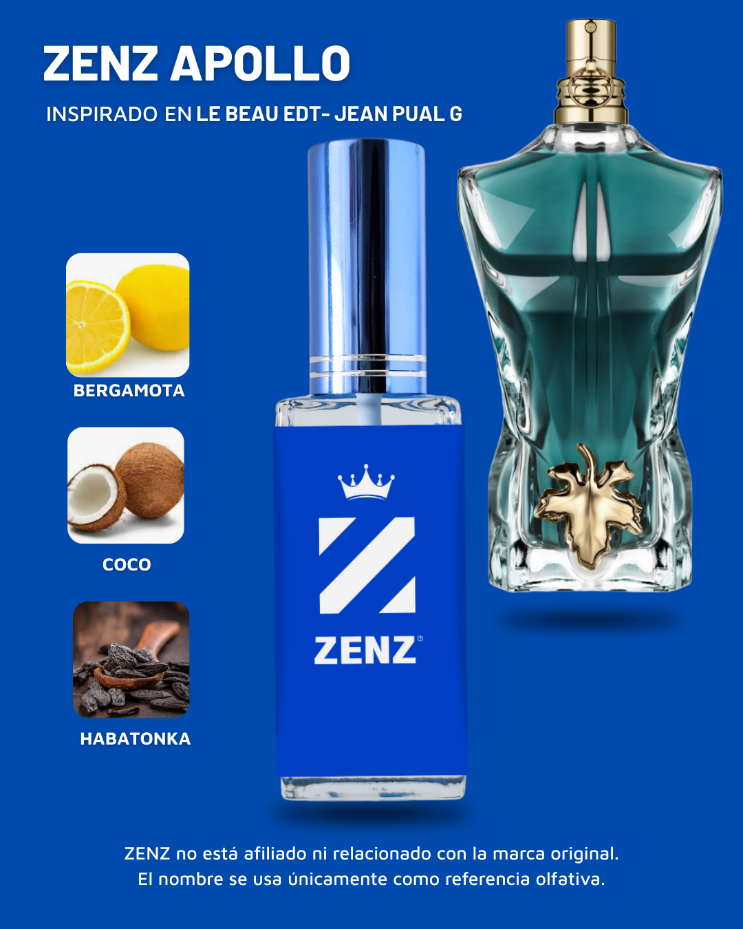 Perfume Tendencia C LE BEAU zenz