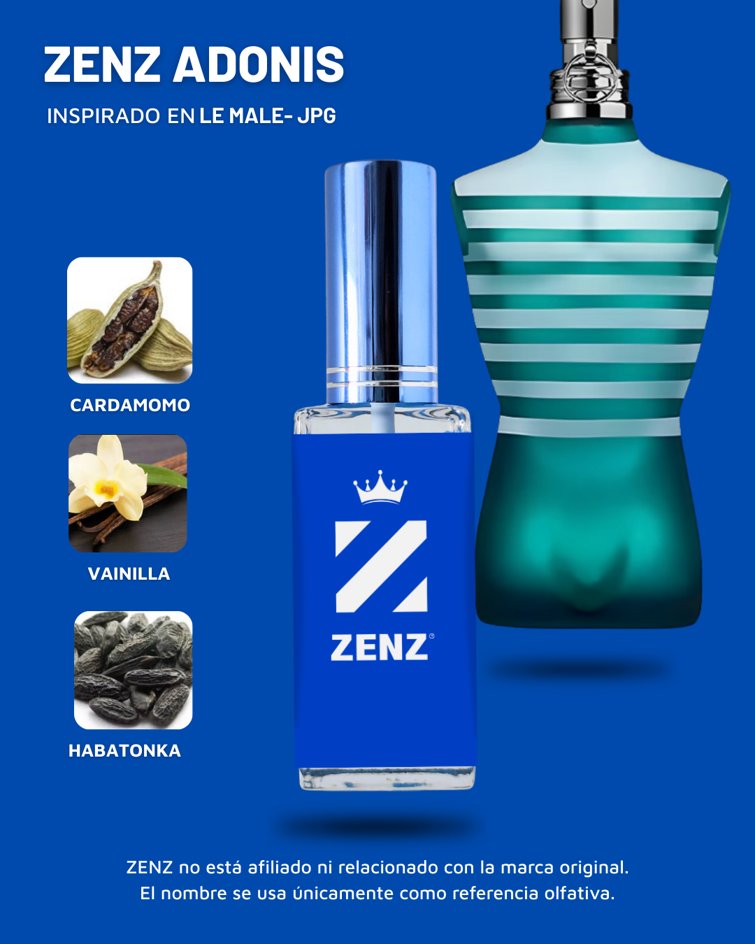 Perfume Tendencia C LE MALE zenz