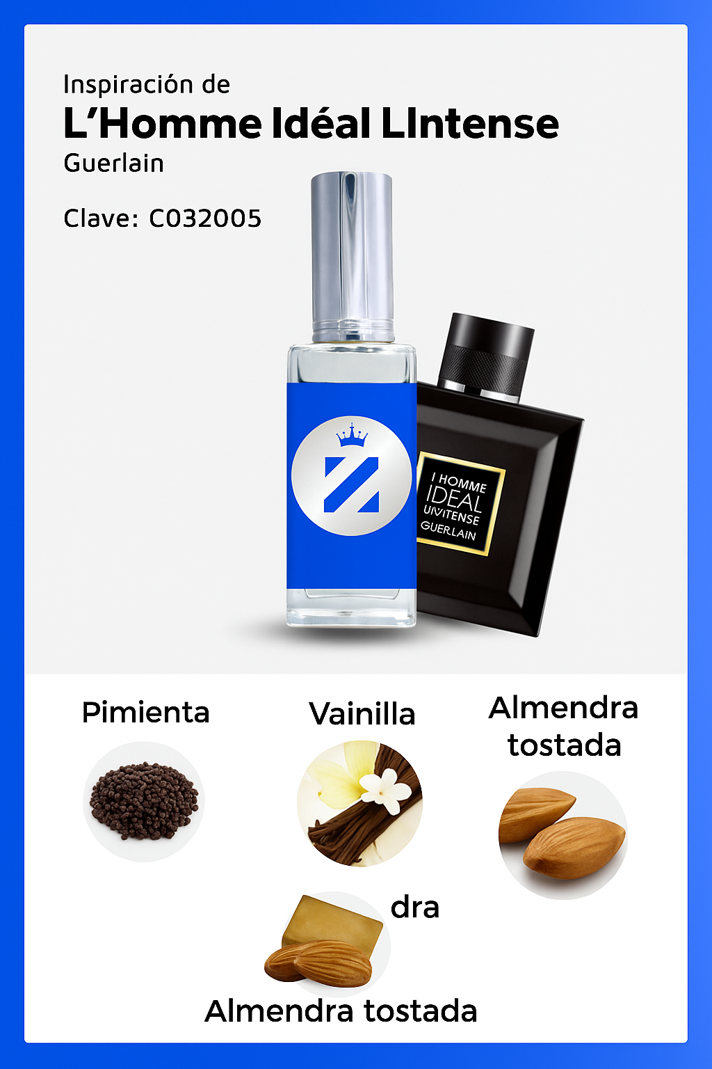 Perfume Tendencia C LHOMME IDEAL LINTENSE NUEVO AGOSTO 2024 zenz