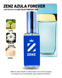 Perfume Tendencia D LIGHT BLUE FOREVER DAMA zenz