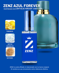 Perfume Tendencia C LIGHT BLUE FOREVER CABALLERO zenz