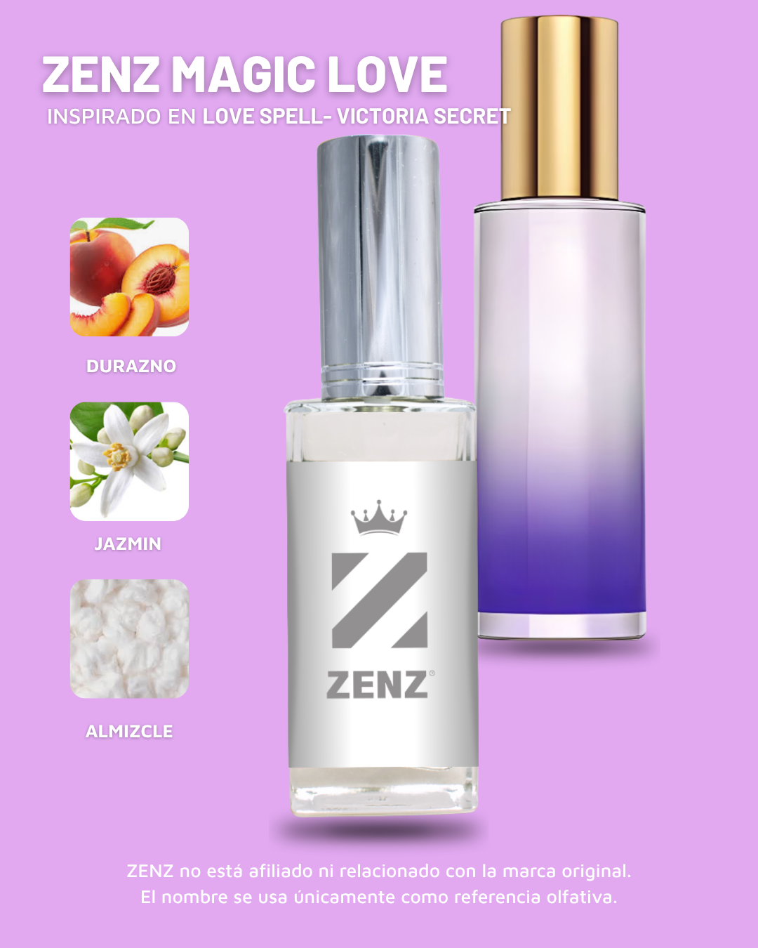 Perfume Tendencia D LOVE SPELL VS zenz