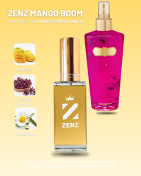Perfume Tendencia D MANGO TEMPTATION VS zenz