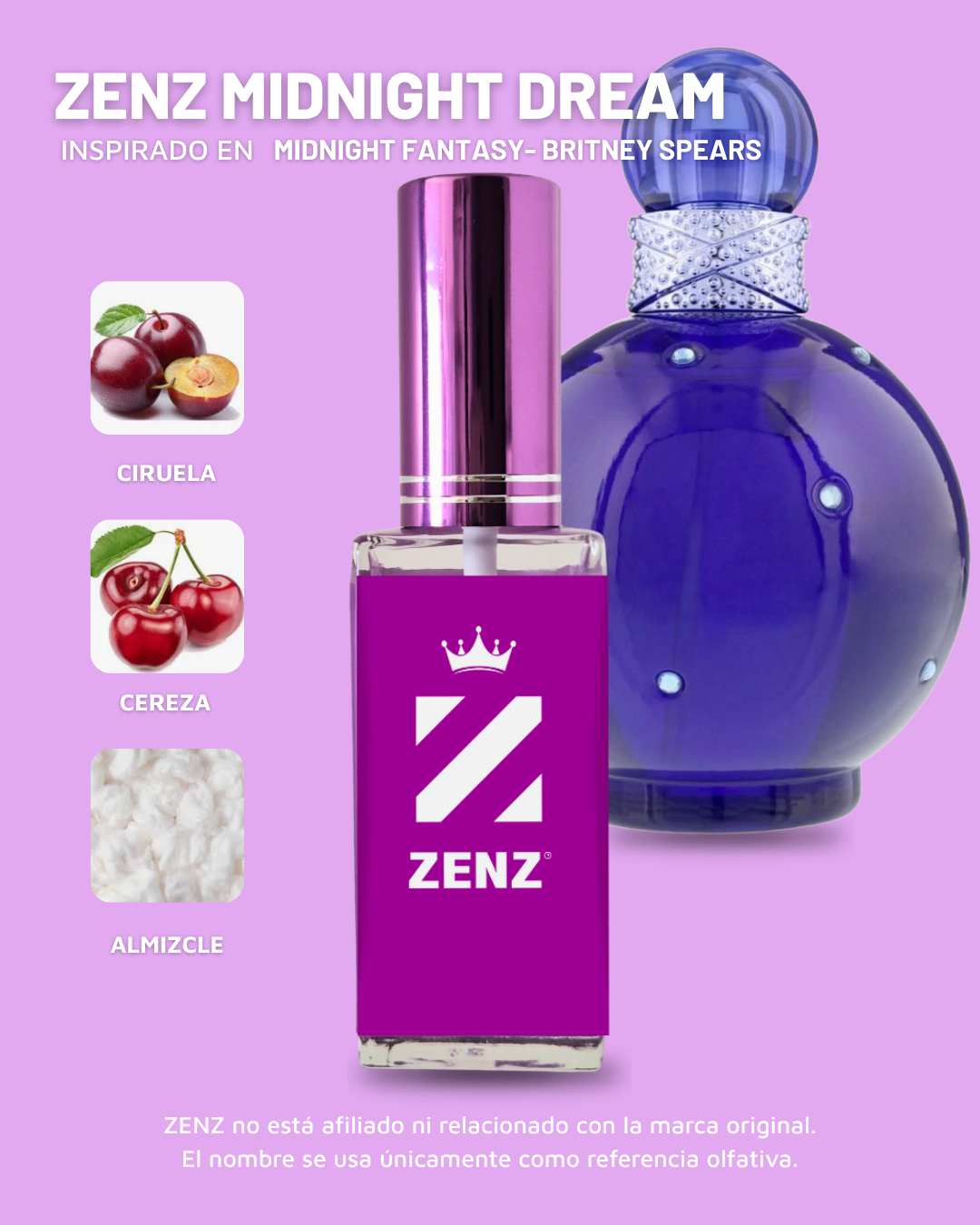 Perfume Tendencia D MIDNIGHT FANTASY NUEVO ABRIL 2025 zenz