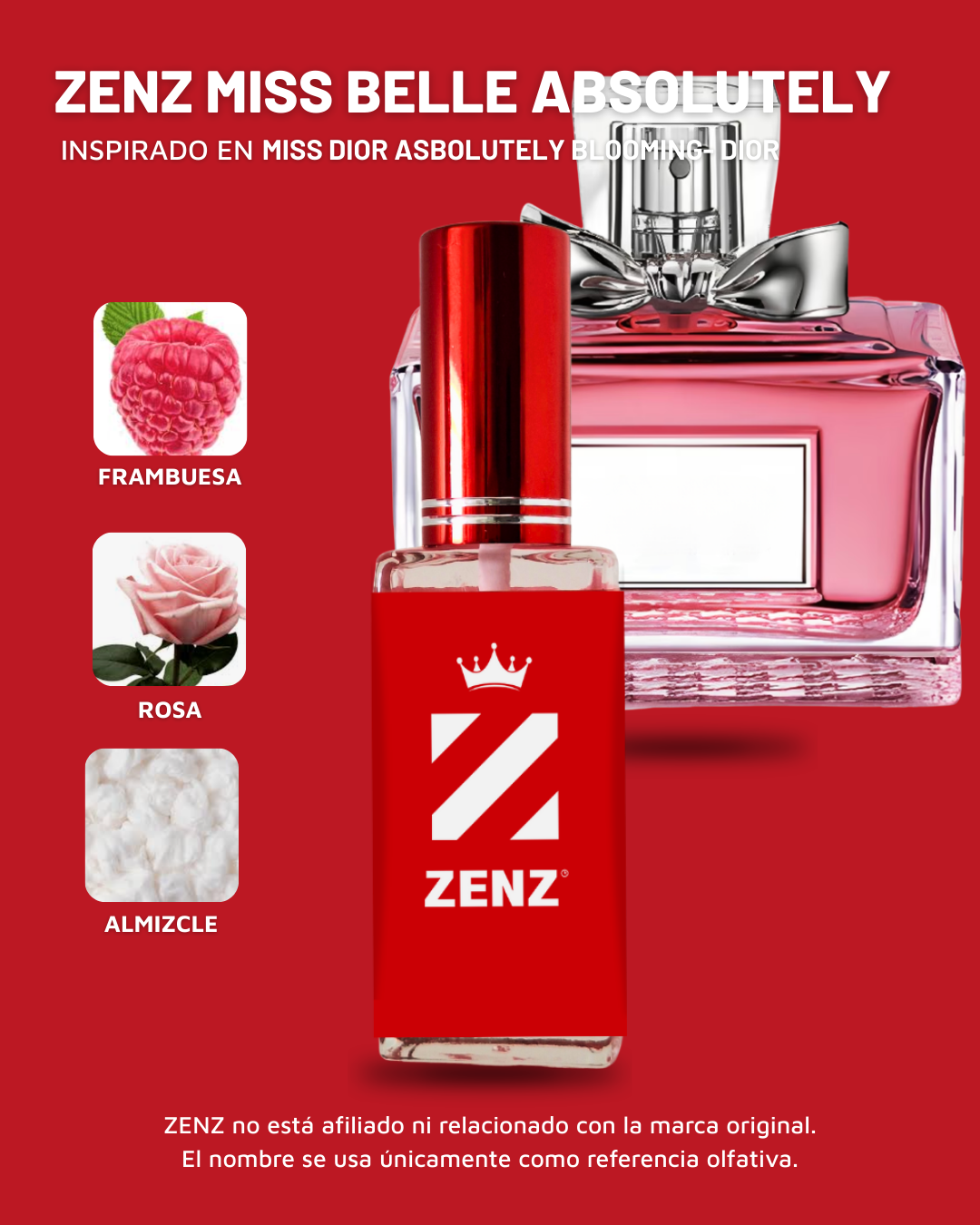 Perfume Tendencia D MISS DIOR ABSOLUTELY BLOOMING NUEVO MARZO 2025 zenz