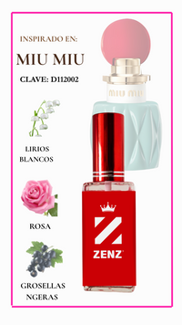 Perfume Tendencia D  MIU MIU NUEVO 2025  zenz