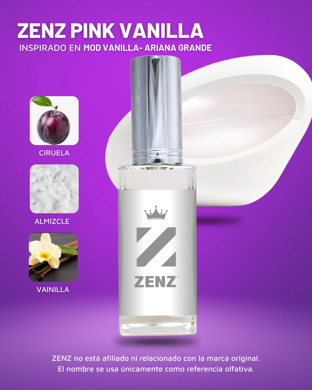 Perfume Tendencia D PINK VANIOLLA- Inspirado en MOD VANILLA ARIANA GRANDE