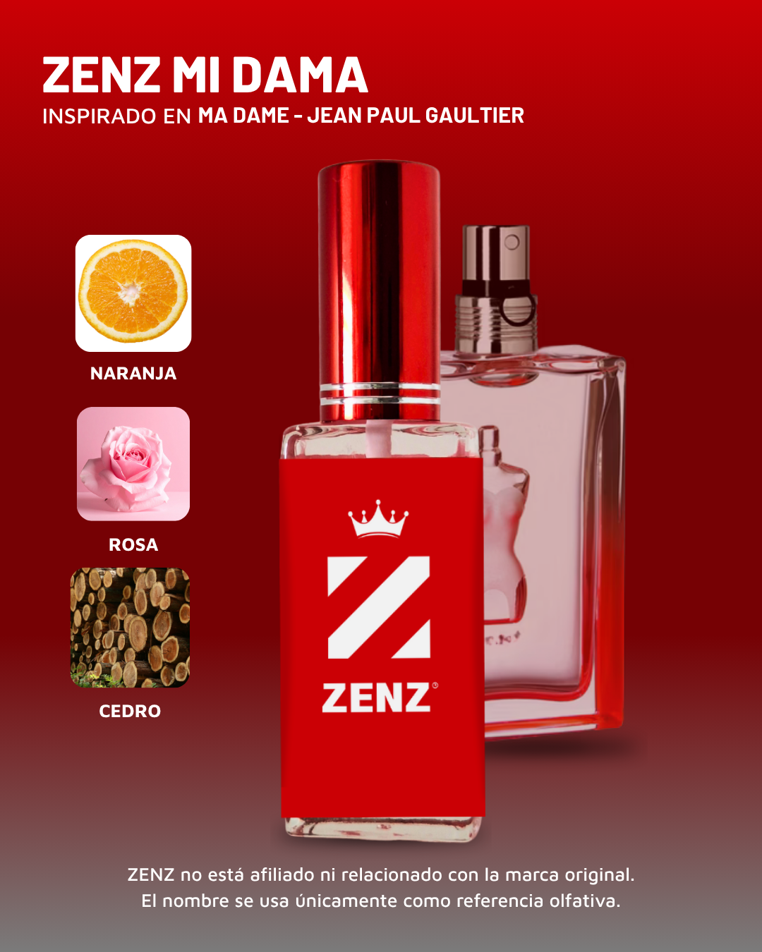 Perfume Tendencia D MADAME zenz