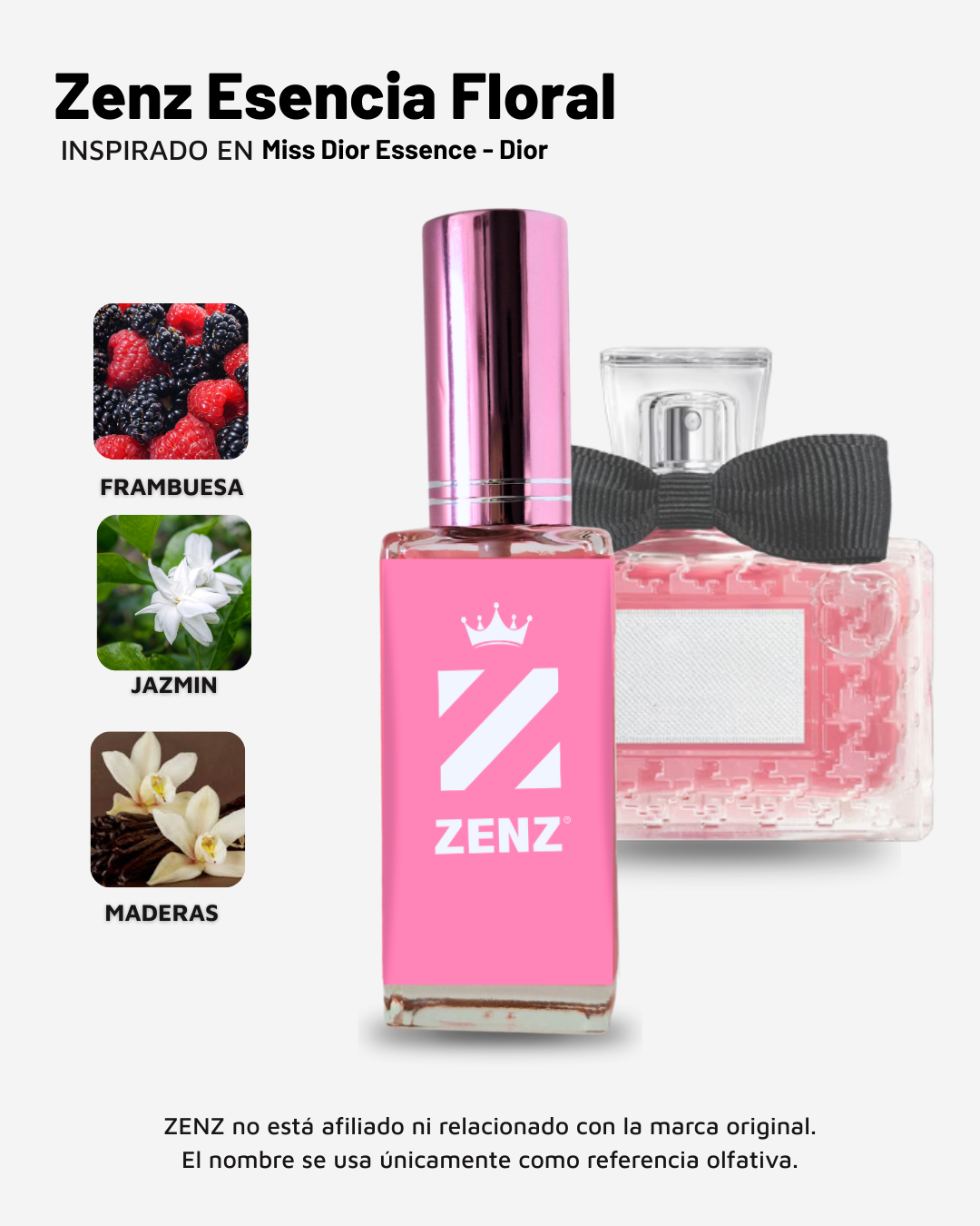 D Inspirado en MISS DIOR ESSENCE NUEVO zenz