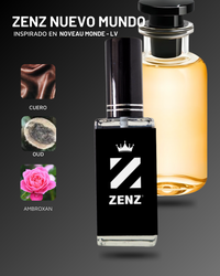 Perfume Tendencia C ZENZ NUEVO MUNDO Inspirado en NOUVEAU MONDE LV