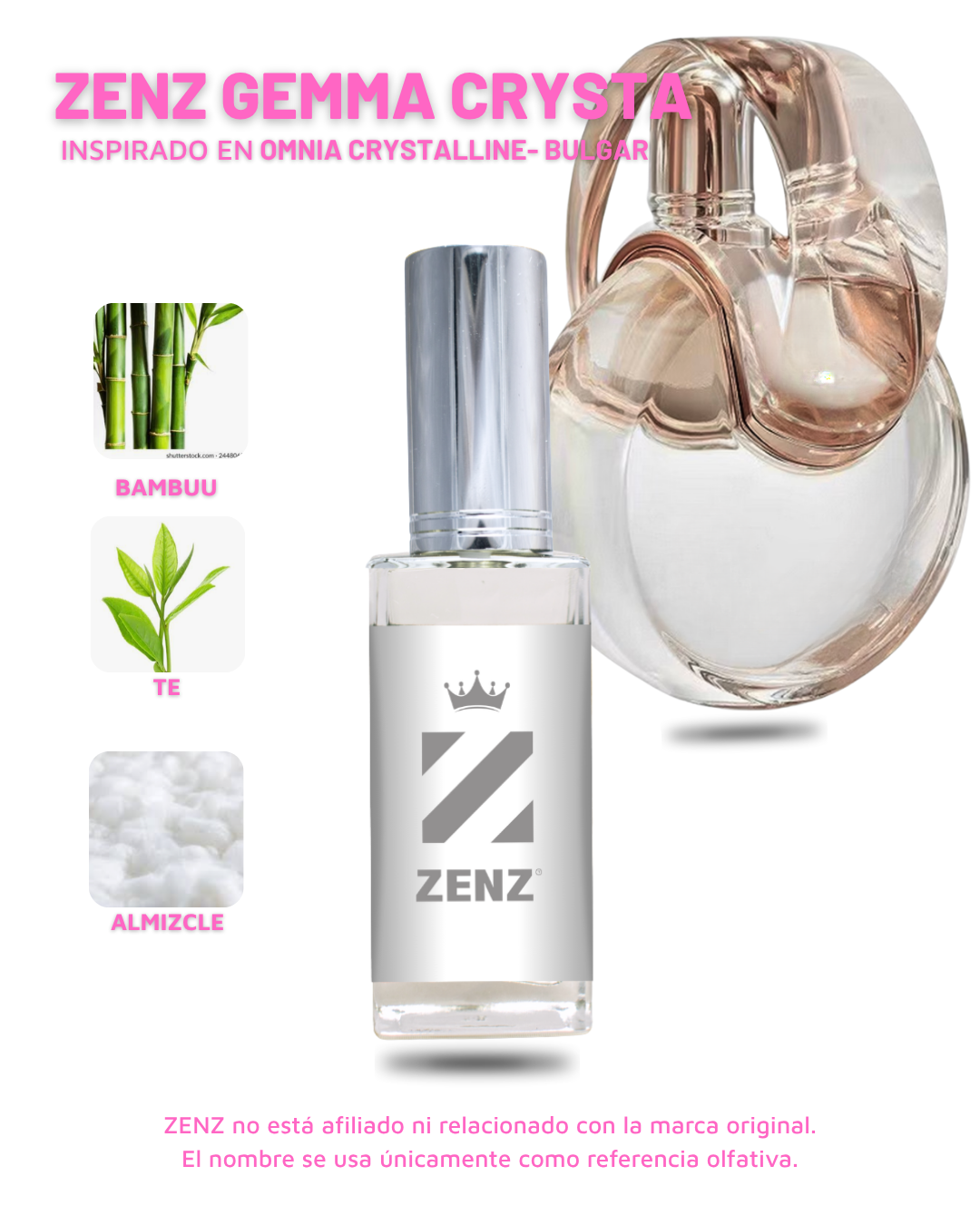 Perfume Tendencia D OMNIA CRISTALINE NUEVO DICIEMBRE 2023 zenz