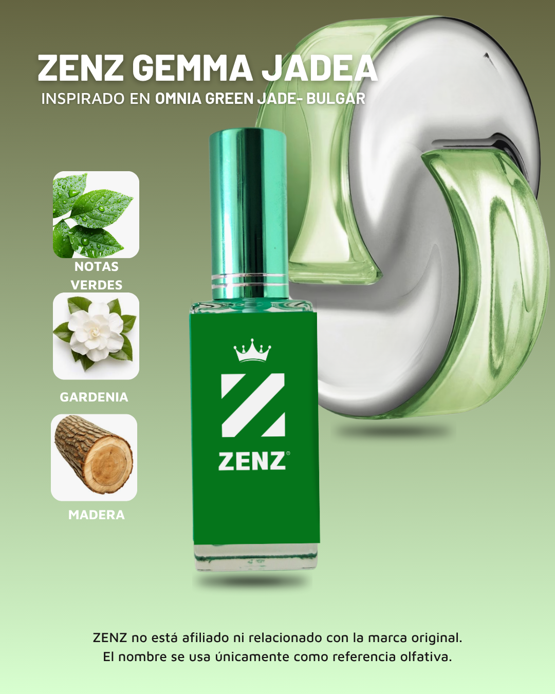 Perfume Tendencia D OMNIA GREEN JADE zenz
