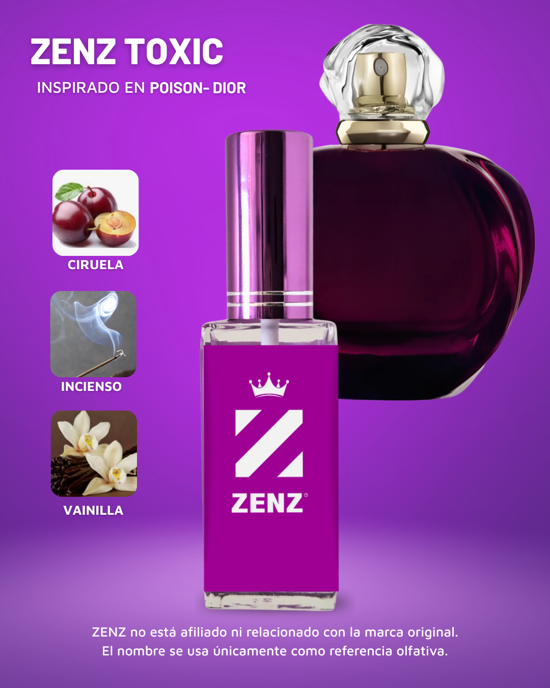 Perfume Tendencia D POISON zenz