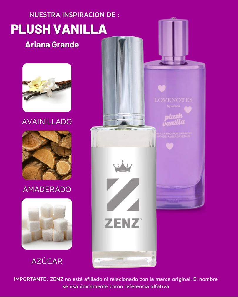 Perfume Tendencia D PLUSH VANILLA ARIANA GRANDE NUEVO 2025 zenz